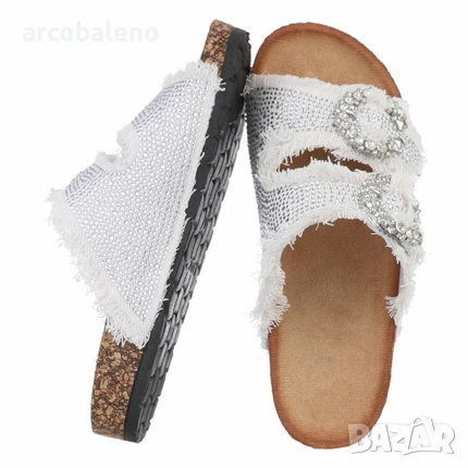 Дамски летни чехли, 3цвята , снимка 4 - Сандали - 50489889