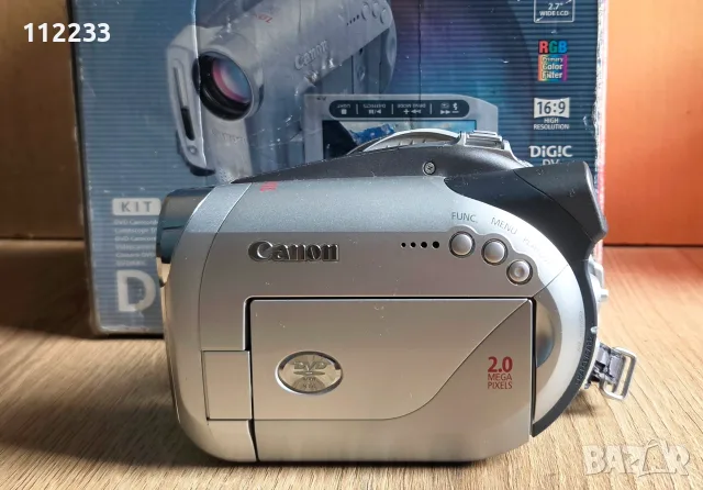 Canon DC21 Mini DVD камера ПОДАРЪК, снимка 4 - Камери - 56049561