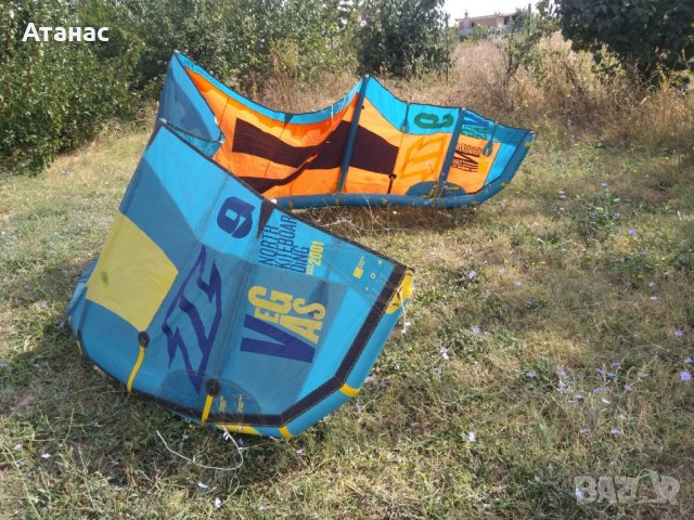 Кайт North Vegas 9m 2014, снимка 5 - Водни спортове - 41936946
