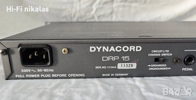 звуков процесор ефект DYNACORD DRP 15, снимка 5 - Други - 50207922
