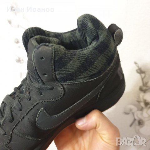 зимни кецове  NIKE COURT BOROUGH MID PREMIUM номер 40,5-41, снимка 5 - Кецове - 39757125
