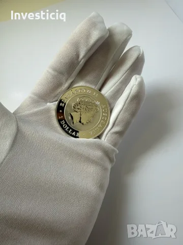 Инвестиционна Сребърна Монета 1oz Australian Wedge-Tailed Eagle, снимка 2 - Нумизматика и бонистика - 55876389
