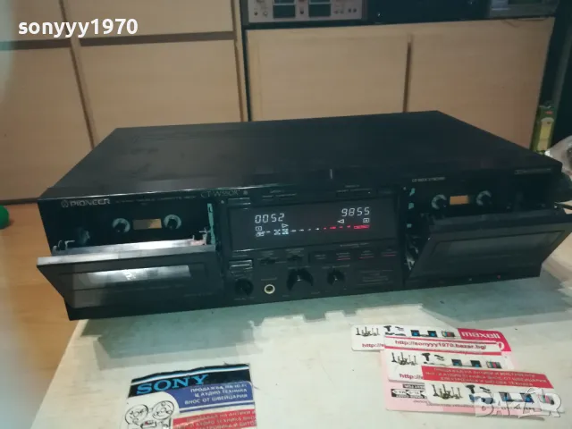 PIONEER JAPAN-ДВОЕН ДЕК ЗА РЕМОНТ 2410241807