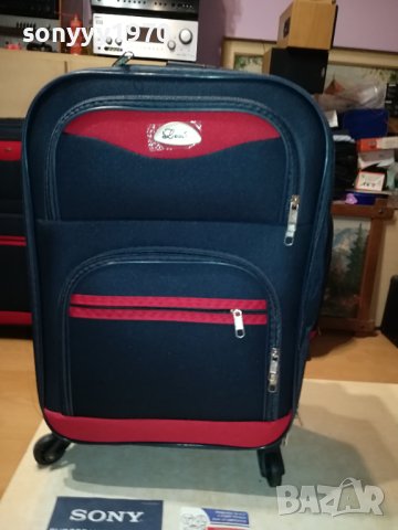 КУФАР НОВ ТЕКСТИЛ КОЛЕЛЦА 1008231307, снимка 8 - Куфари - 41813899