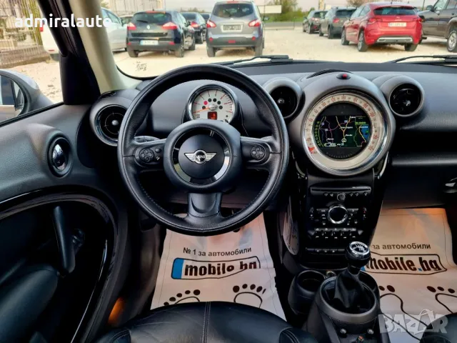 Mini Countryman 1.6D 4x4 Panorama, Navi, Koja, снимка 13 - Автомобили и джипове - 49870930