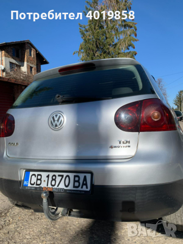 VW Golf 5 1.9TDI 4Motion, снимка 5 - Автомобили и джипове - 44620182