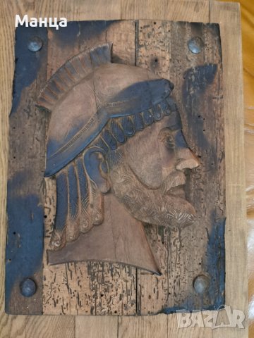 Стара авторска дърворезба, снимка 3 - Антикварни и старинни предмети - 39069081