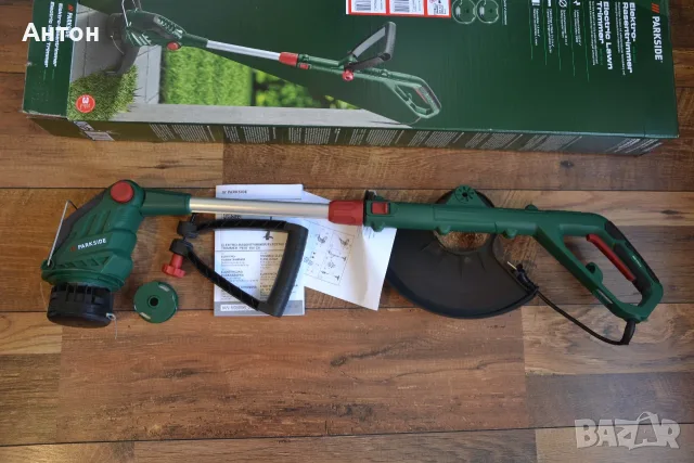 Нов електрически тример Parkside, снимка 2 - Градинска техника - 55983015