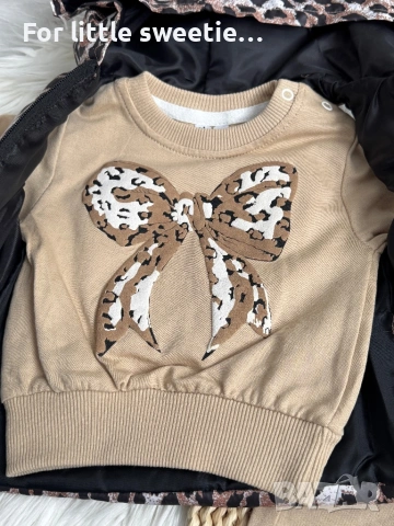 Памучен сет от 3 части 🤎 нов!, снимка 3 - Детски комплекти - 53812757