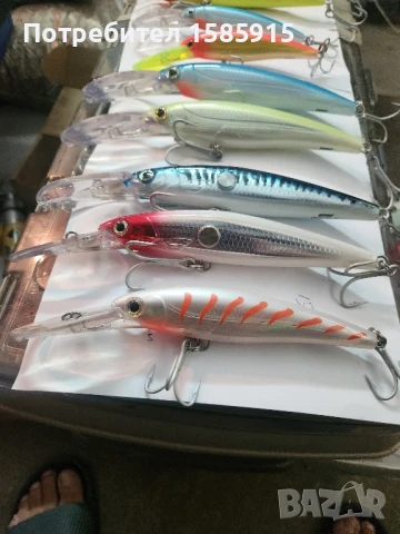 Редки модели Рапала за сом,баракуда,дорадо и туна. , снимка 2 - Стръв и захранки - 51233418