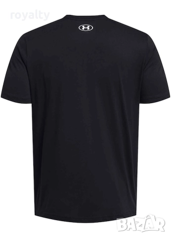 Under Armour Оригинална Фитнес Тениска, Черен, S, снимка 2 - Тениски - 52689999