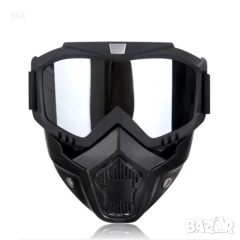 Очила за мотор и или колело, с цветен визьор, маска за АТВ, скутер, скейт, снимка 3 - Аксесоари за велосипеди - 35889987