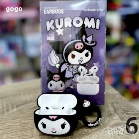 Безжични слушалки AirPods Pro с калъфче с дизайн на анимационни герои, снимка 6 - Слушалки и портативни колонки - 48884103
