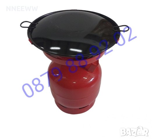 Газова скара БАРБЕКЮ, Газов котлон с тава  + сач / тава /, снимка 6 - Котлони - 40890028