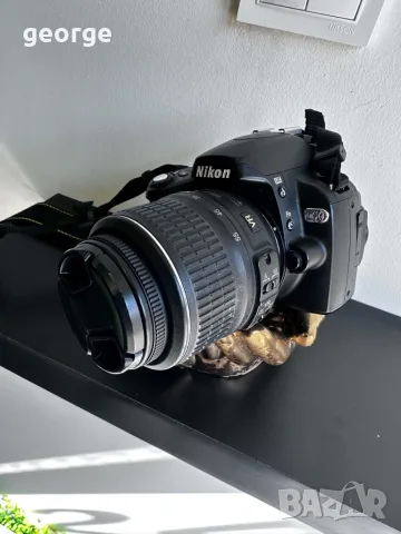 Фотоапарат Nikon D60, снимка 7 - Фотоапарати - 56166616