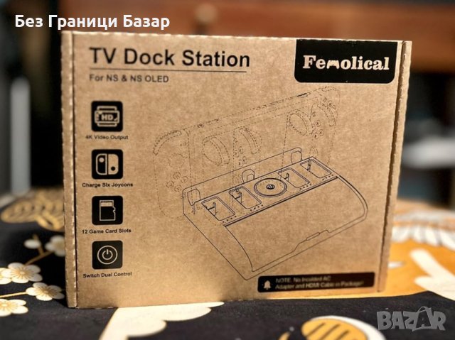 Нова Докинг Станция за Nintendo Switch/OLED, 4K HDMI, USB 3.0 Зарядно, снимка 7 - Друга електроника - 44262153