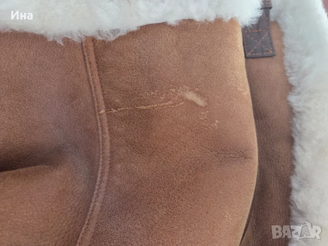 елек естествена кожа, снимка 4 - Елеци - 51352599