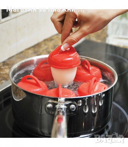 ФОРМИ ЗА ВАРЕНЕ НА ЯЙЦА БЕЗ ЧЕРУПКА EGGIES - код Eggies, снимка 2 - Аксесоари за кухня - 34287562