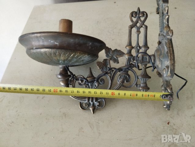 Бароков аплик за стена, снимка 3 - Лампи за стена - 42444442