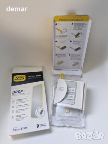 Стъклен протектор за Samsung Galaxy S23 FE, защита от надраскване, антимикробна защита,удароустойчив, снимка 5 - Фолия, протектори - 44182596