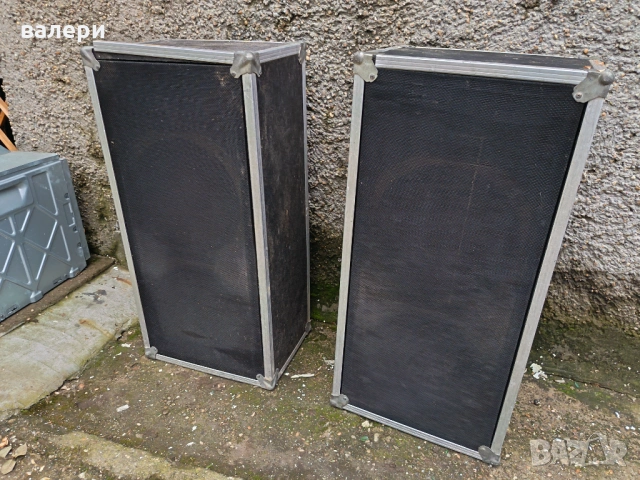 Големи тежки тонколони 15 и 12 инчов говорител на колона внос от Германия