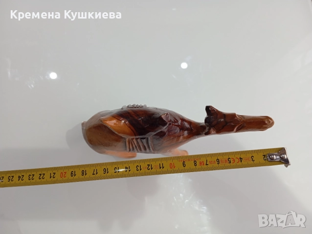 Дървена камила масив, снимка 8 - Статуетки - 52456570