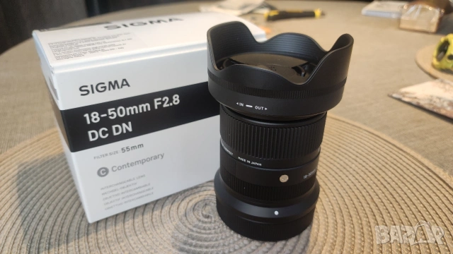 Обектив Sigma 18-50mm f2 8 DC DN Contemporary RF-Mount