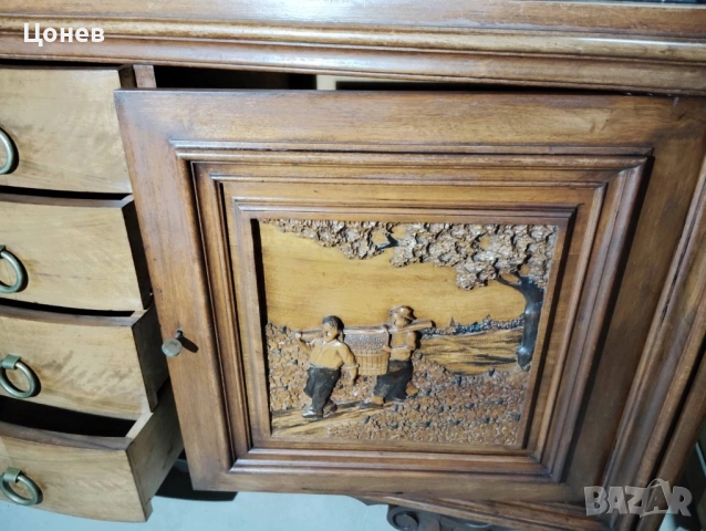 Шкаф с мраморен плот , снимка 6 - Шкафове - 53369338