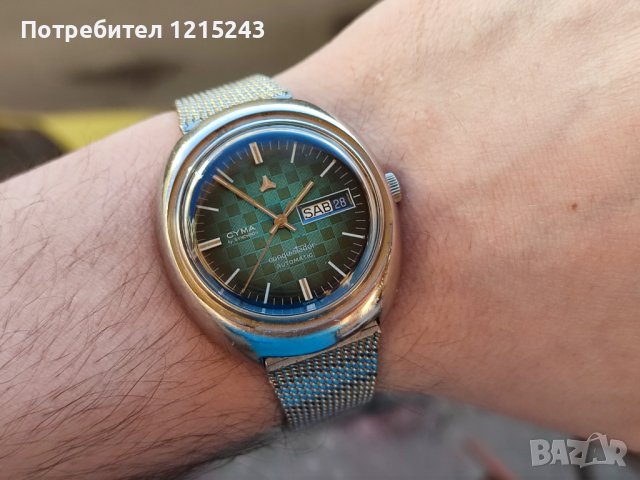 Cyma Conquistador vintage automatic, снимка 3 - Мъжки - 39174269