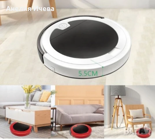 Прахосмукачка робот за сухо и мокро почистване с дистанционно Robot 7, снимка 9 - Прахосмукачки - 51064590