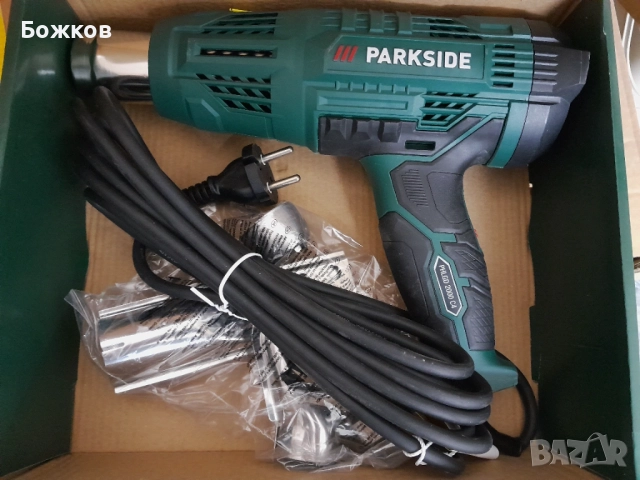 Цифров пистолет за Горещ Въздух Parkside Нов