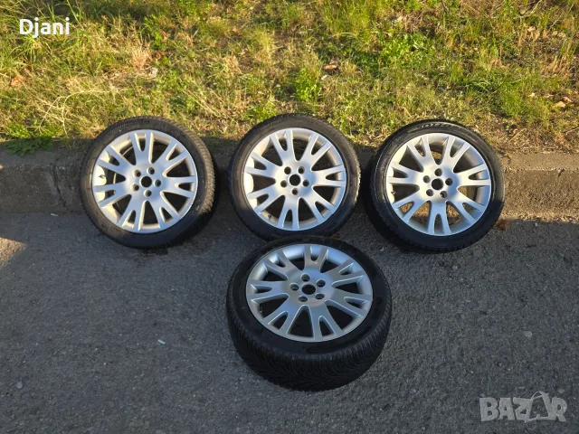 Оригинални Renault Silverstone 17" 5x108 + зимни гуми 225/45 R17 - 130€