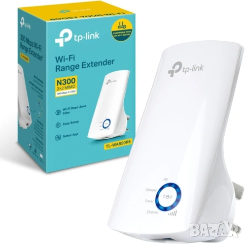Tp-Link wifi Extender 300 Mbps Wi-Fi удължител на обхват