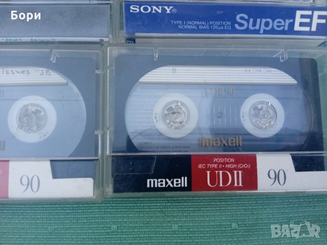 SONY,maxell хром нормал /90/60 мин, снимка 2 - Аудио касети - 35760075