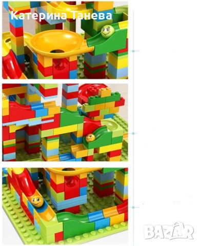 Голям комплект конструктор с 165 части , снимка 6 - Конструктори - 51529219