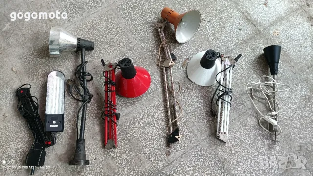 Работна Лампа шарнирна, подвижна, Настолна лампа,за бюро,маса,тезгях,струг,, снимка 3 - Други инструменти - 36369776