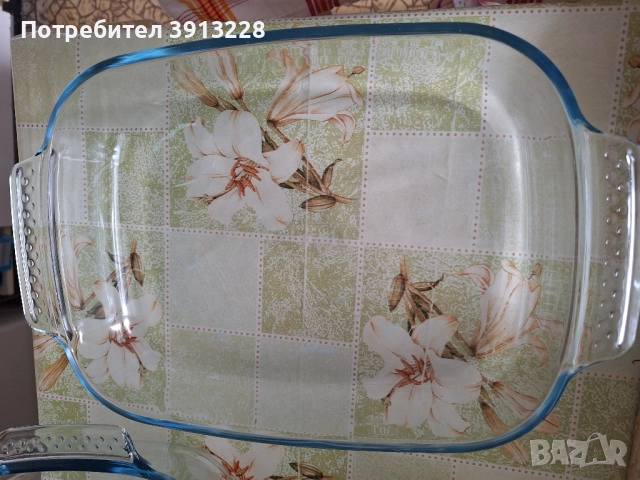 Тава стъкло 2бр