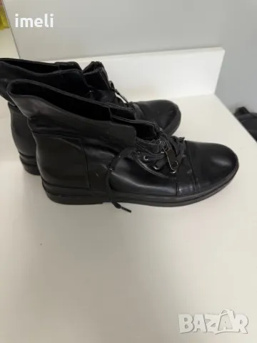 Боти ест кожа, снимка 3 - Дамски боти - 48651141