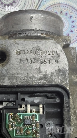 Дебитомер m43b16 bmw e36, снимка 2 - Части - 53394201