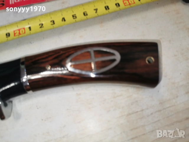 нож-масивен и остър 1003261530, снимка 4 - Ножове - 53782721