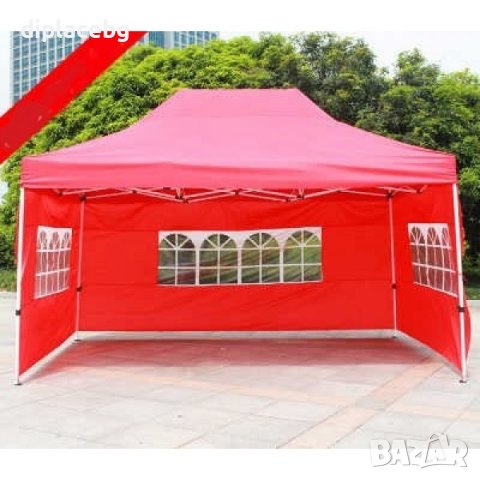 Шатра Шатри сгъваеми 2х2м 3х3м 4х2м 3х4,5м 3х6м различни цветове, снимка 7 - Градински мебели, декорация  - 39302771