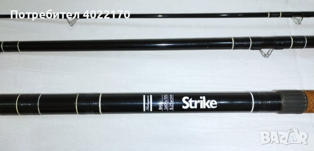 Shakespeare Strike (ретро мачов прът , 3.60 м), снимка 3 - Въдици - 50186320