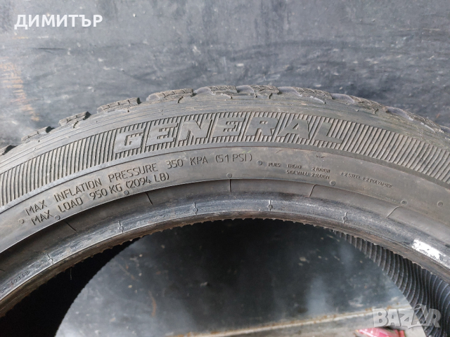 2 бр.зимни гуми General 275 40 20 dot 2318 цената е за брой!, снимка 5 - Гуми и джанти - 44822866