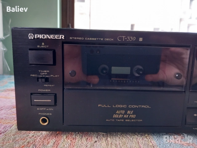 PIONEER CT-339 Stereo Cassette Deck , снимка 9 - Декове - 53296142