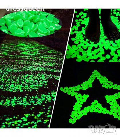3146 Светещи  градински камъни 100бр, снимка 12 - Градински мебели, декорация  - 34238027