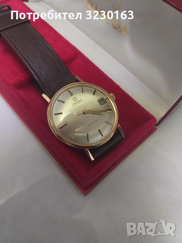 Часовник Omega geneva 18к.розово злато automatic originally vintage call .565, снимка 4 - Мъжки - 52867839