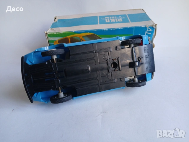 PIKO стара пластмасова играчка Alfa Romeo Zagato., снимка 6 - Колекции - 53070516