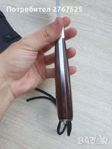 НОВА Руска туристическа къмпинг брадвичка брадва топор с ецван вълк , снимка 7 - Ножове - 41875953