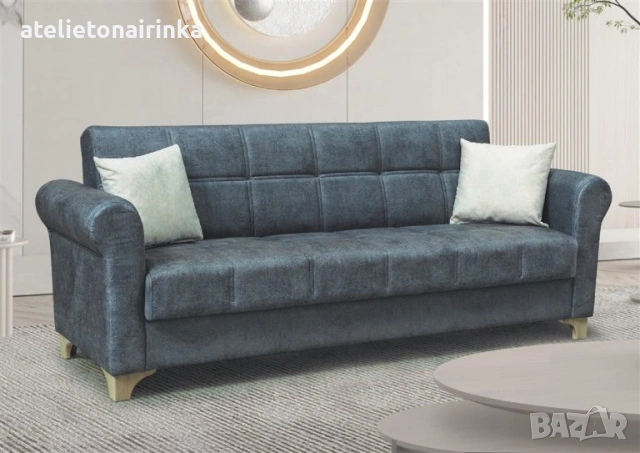 Разтегателен диван Аспендос, снимка 9 - Дивани и мека мебел - 53557536