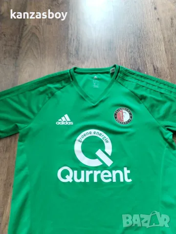 feyenoord x ADIDAS 2017-18 - колекционерска футболна тениска КАТО НОВА Л, снимка 3 - Тениски - 55791790